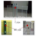 High Anti-Corrosion Electric galvanized 358high security fence